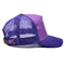 Настройка 5 панели Капюшоны грузовика Визор изогнутые глазки Фиолетовый сетка шляпа Цвет Логотип настройка